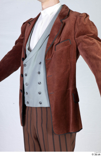 Photos Man in Historical Dress 42 20th century brown jacket…
